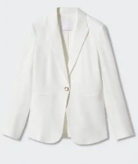 Blazer 100% linen, $74.26 (£59.99) | Mango&nbsp;