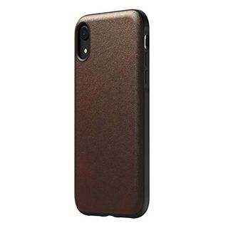 Nomad Rugged Case, Horween Leather, Rustic Brown, iPhone XR