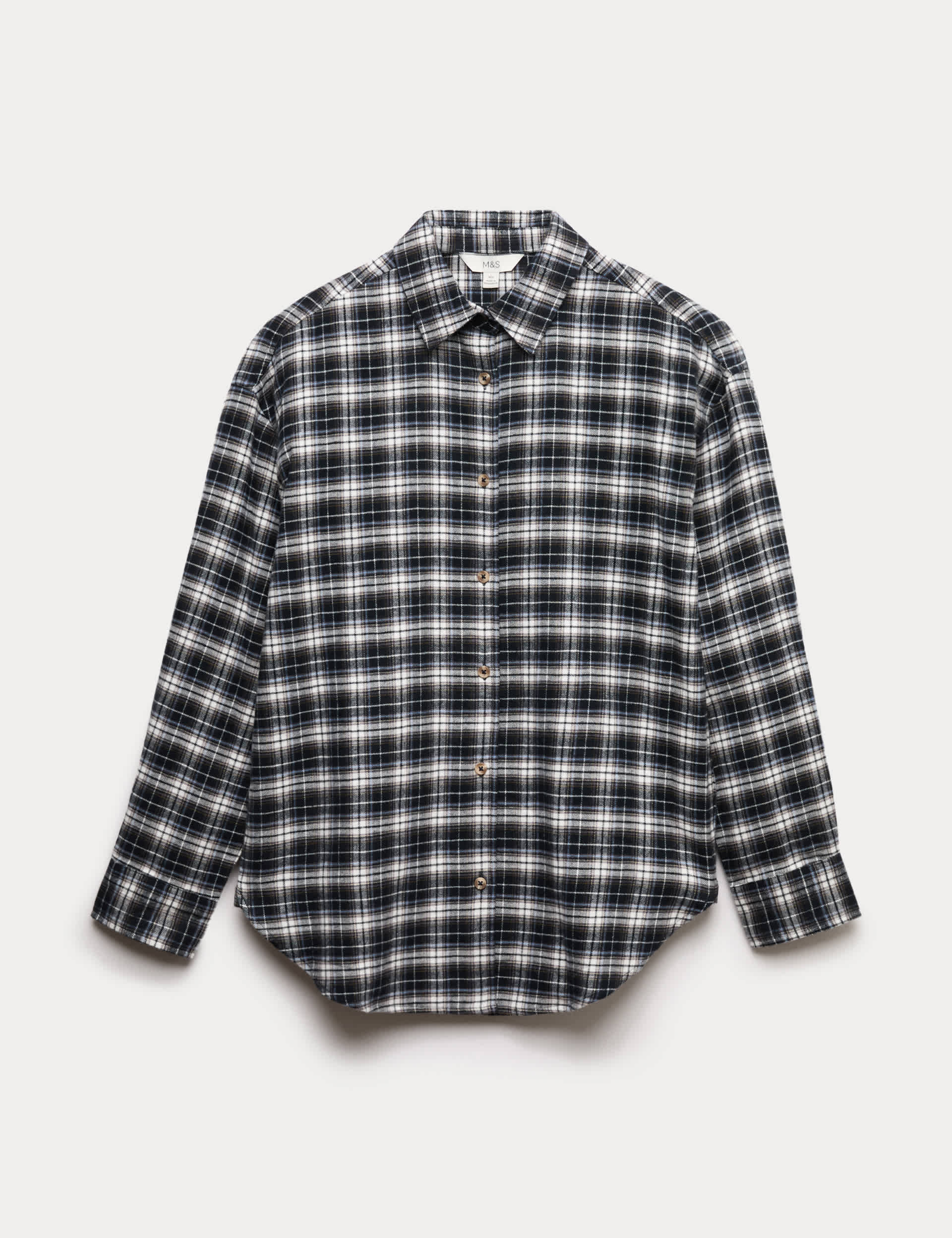 Pure Cotton Checked Shirt