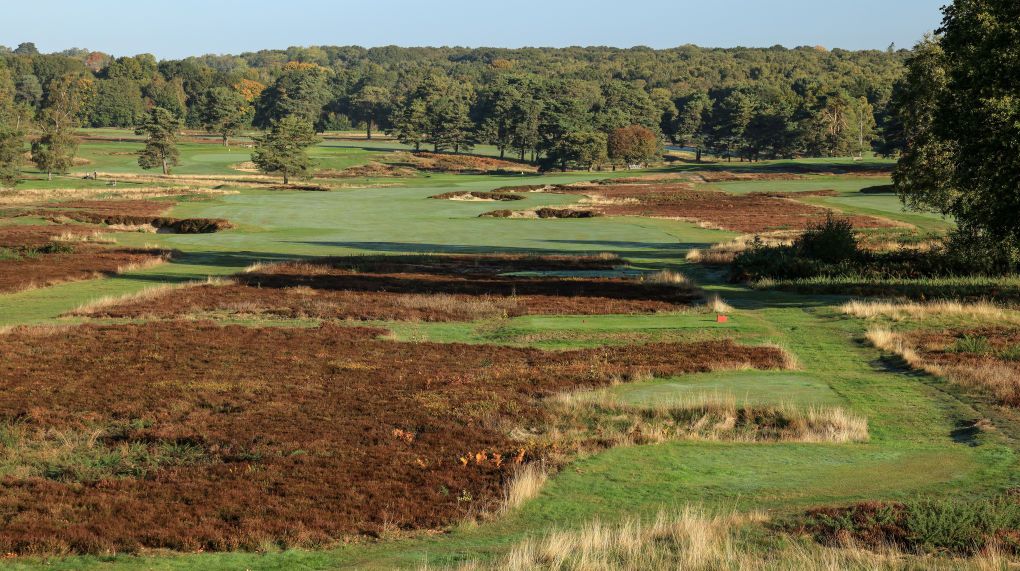 Par -5, 14th on The AIG Women&#039;s Open composite course at Walton Heath. Women&#039;s Open Live Stream GettyImages-1495347913