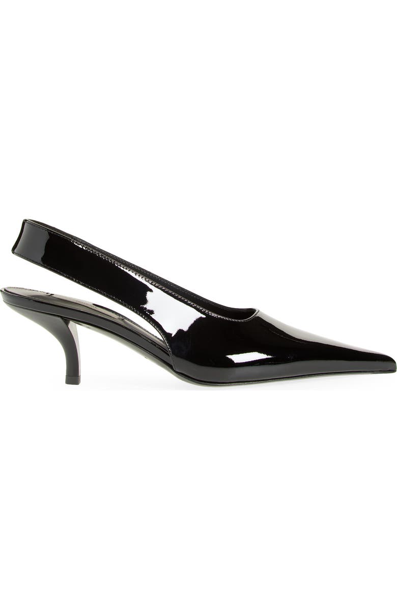 Classic Kitten Heel Slingback Pump