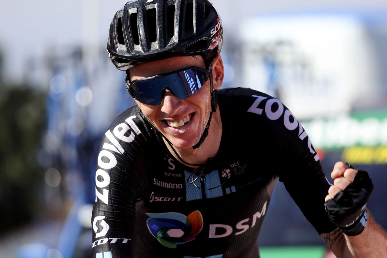 Vuelta Espana 2021 - 76th Edition - 14th stage Don Benito - Pico Villuercas 165,7 km - 28/08/2021 - Romain Bardet (FRA - Team DSM) - photo Luis Angel Gomez/BettiniPhoto&Acirc;&copy;2021