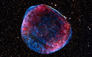 Remnant of Supernova Seen at Many Different Wavelengths 1920