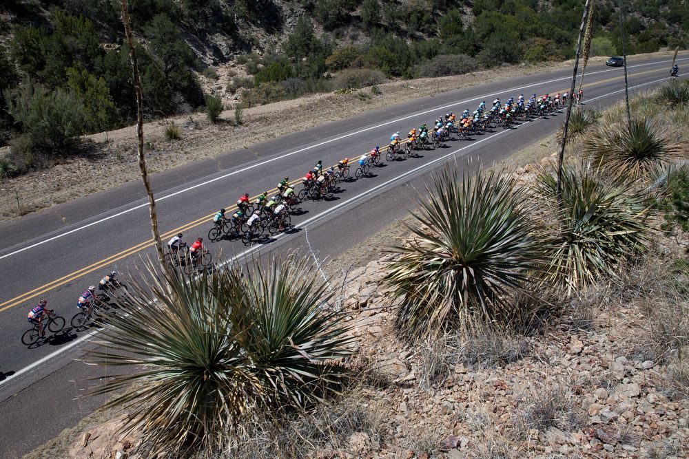 Scenery along the route of stage 2 at Tour of the GIla