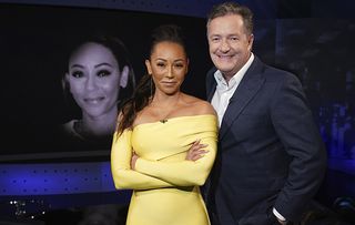 Mel B and Piers Morgan