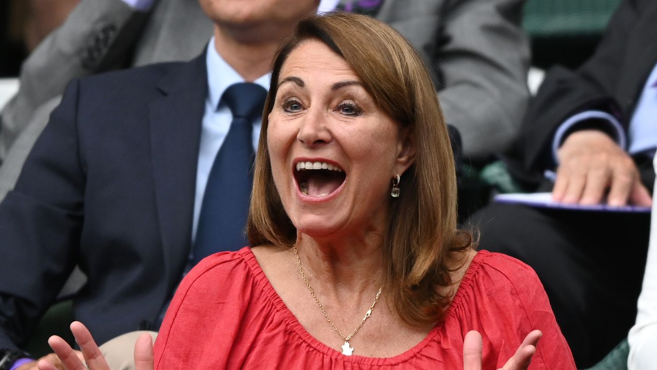 Carole Middleton attends Wimbledon