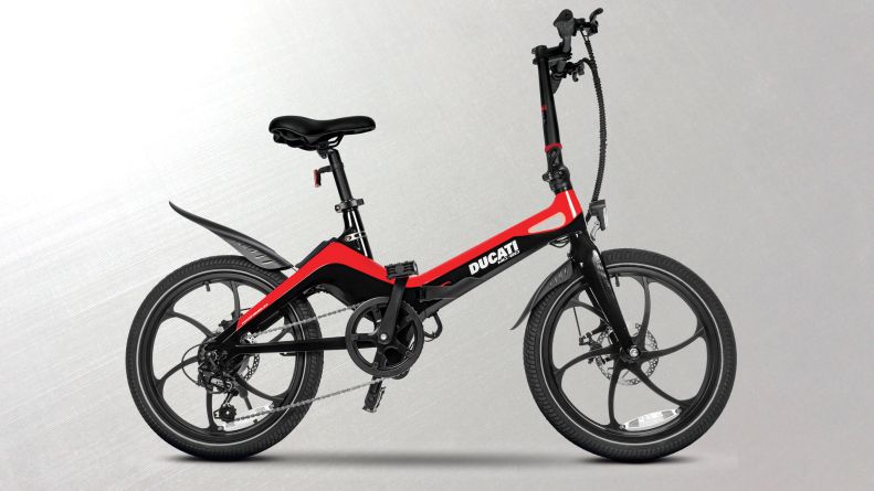 Ducati MG20 magnesium frame folding e-bike