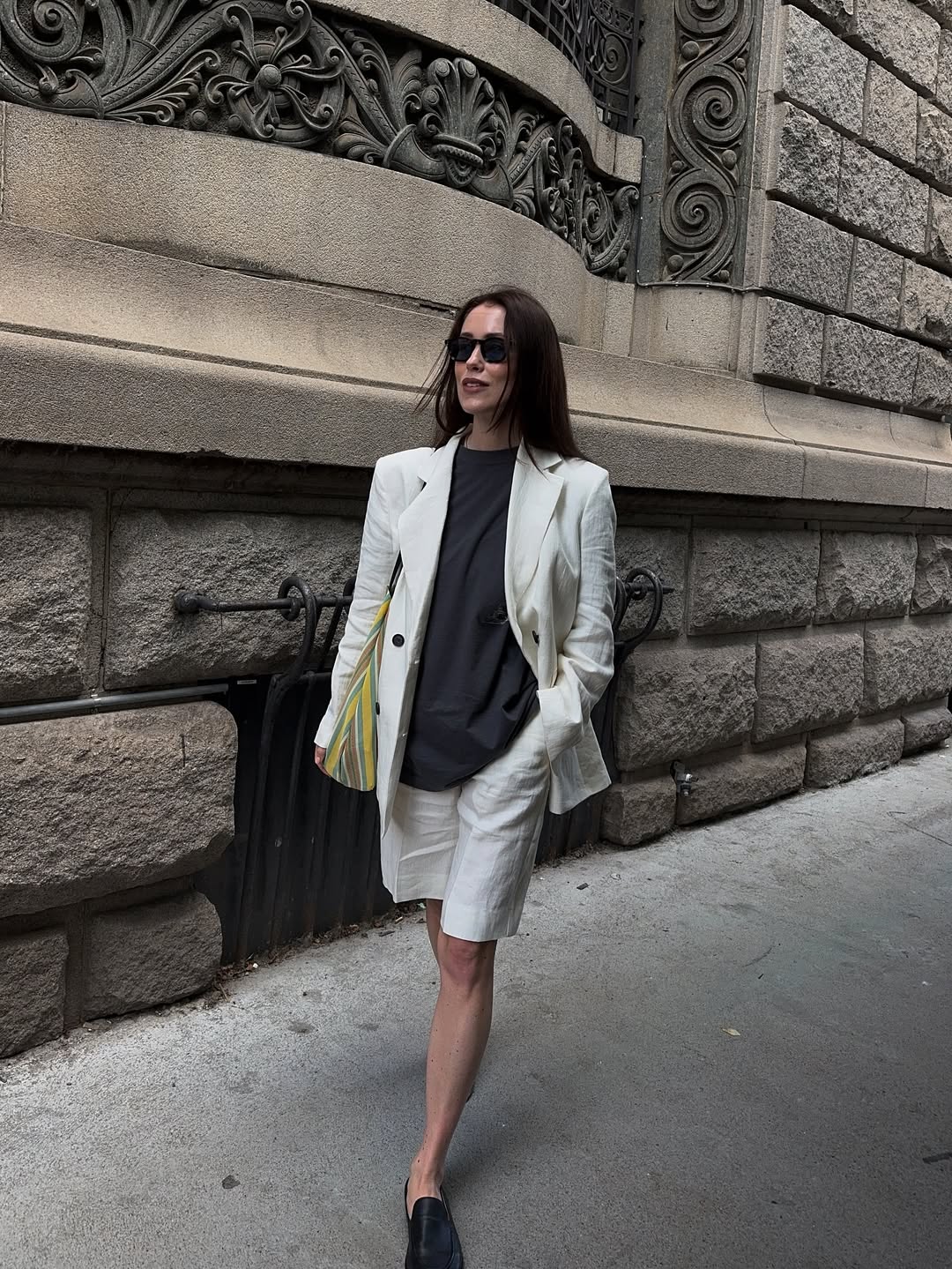 Annabel Rosendahl weairng loafers