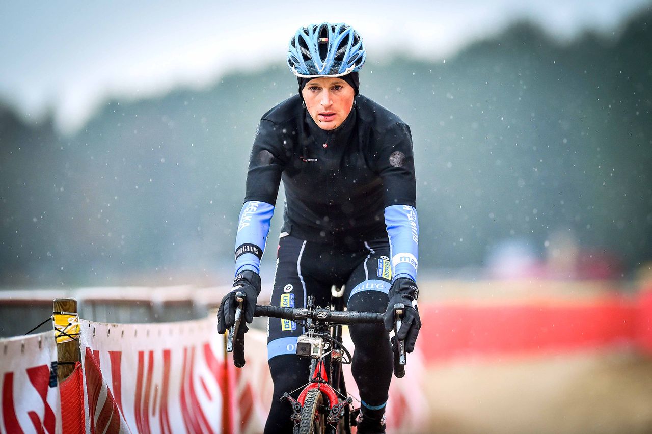 Kevin Pauwels previews the course for the Belgian championships in Lille
