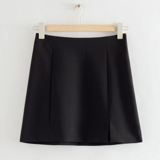 Black a-line skirt from &Other Stories