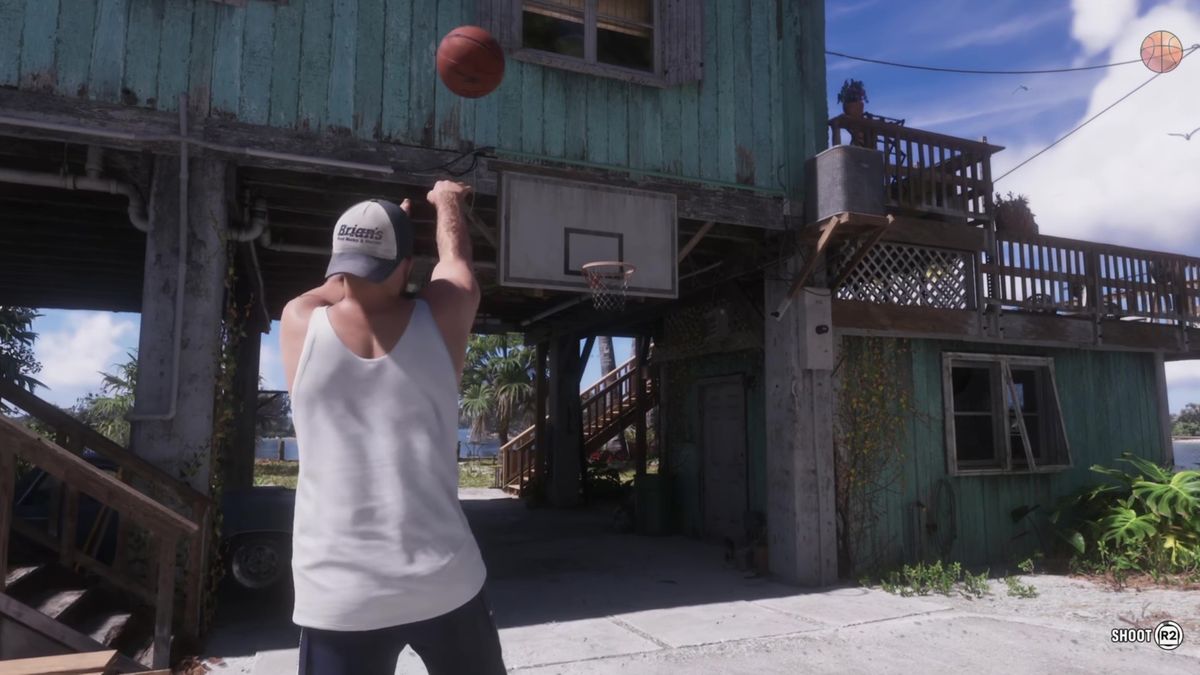 GTA 6 gameplay reveal - basketball