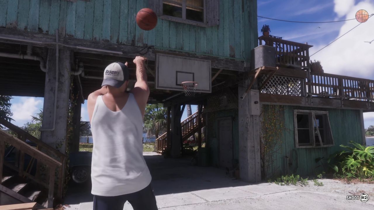 GTA 6 gameplay reveal - basketball