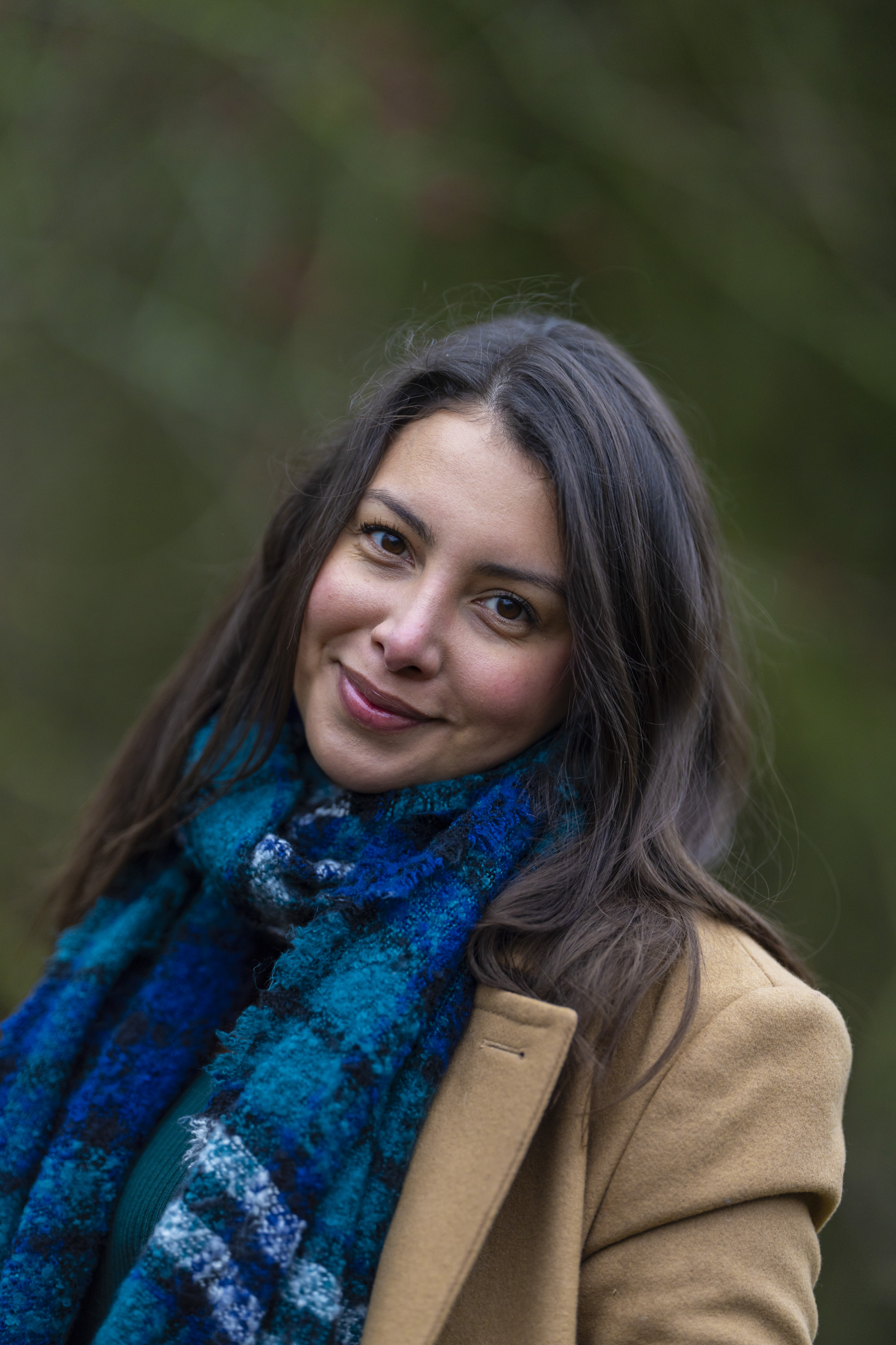 Test shots of a female model taken with the Sigma 135mm f/1.4 DG | Art lens on a Sony A7R IV body to show different aperture values