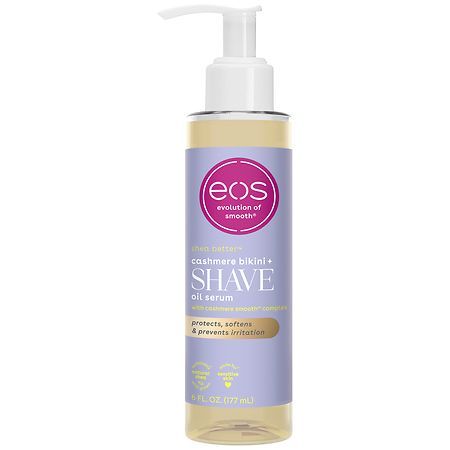 eos cashmere skin collection shave oil vanilla cashmere