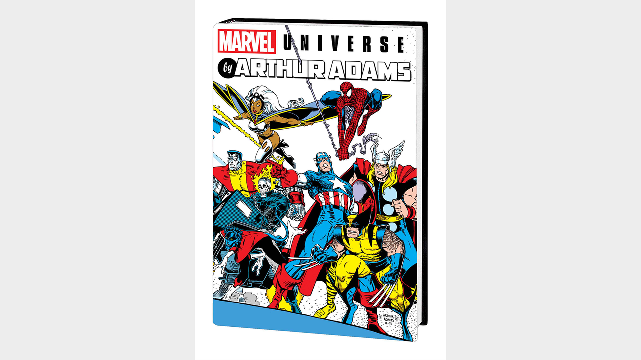 Marvel Universe by Arthur Adams Omnibus HC cover art