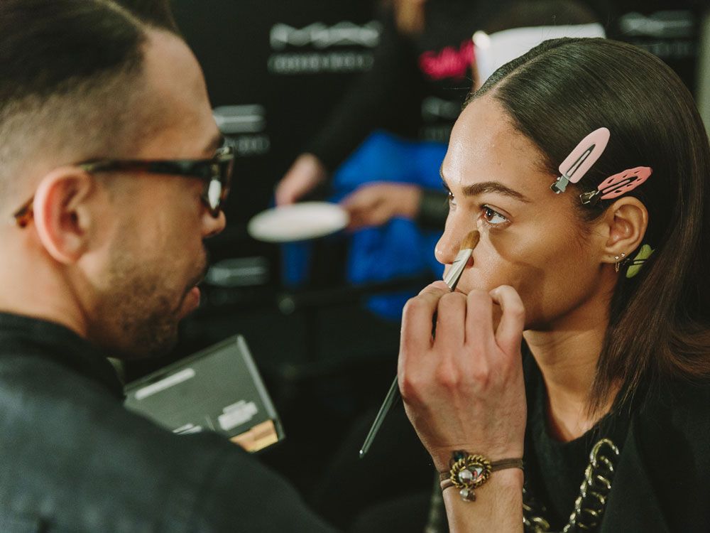 New York Fashion Week Backstage Beauty-