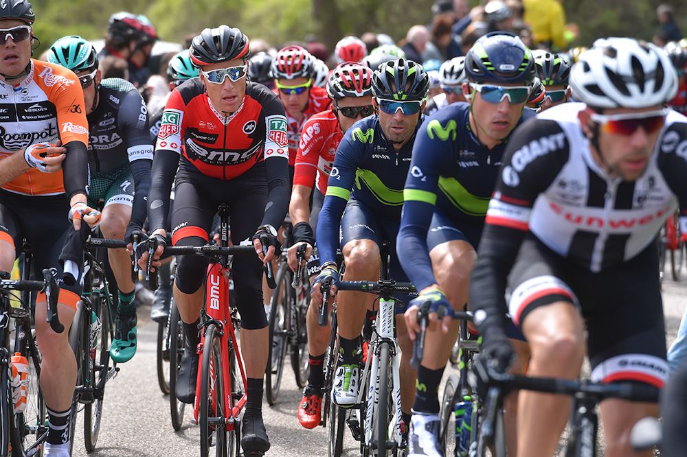Michael Schar was back in the peloton for BMC