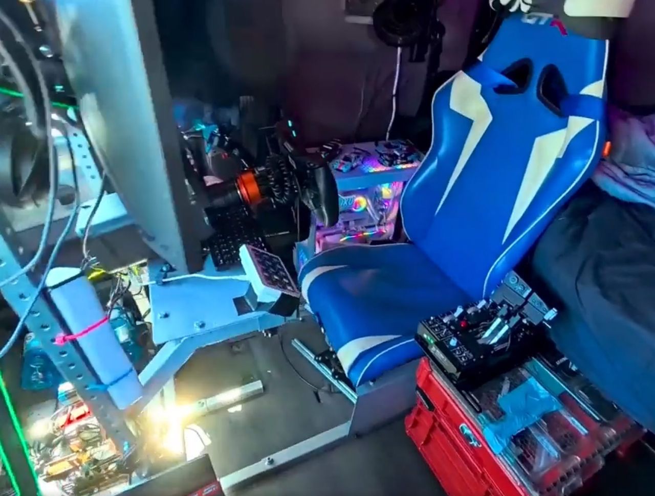 Driving around - real or sim?