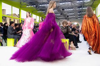 Valentino S/S 2020 women's at Paris Fashion Week