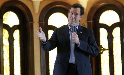 After his trio of victories on Tuesday, Rick Santorum's campaign quickly raised nearly $1 million.