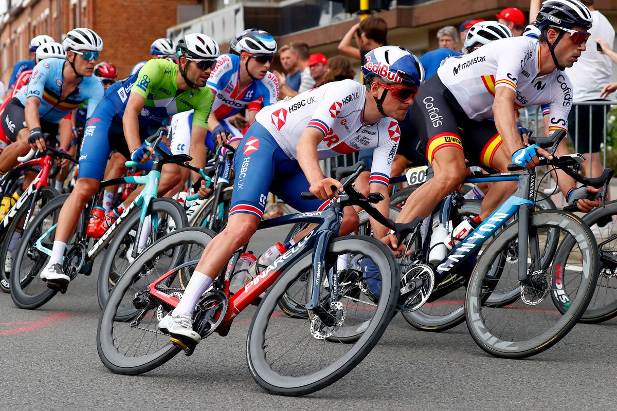 2021 UCI World Championships Flanders Men Elite Road Race Antwerp Leuven 2683 km 26092021 Tom Pidcock Great Britain photo Luca BettiniBettiniPhoto2021