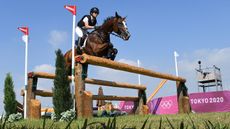 Tokyo Olympic champion Amande De B&rsquo;Neville has had a foal