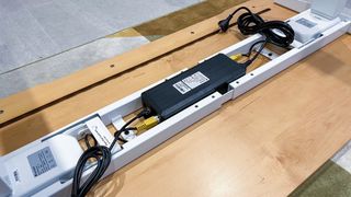 The electric motor under the EverDesk Max