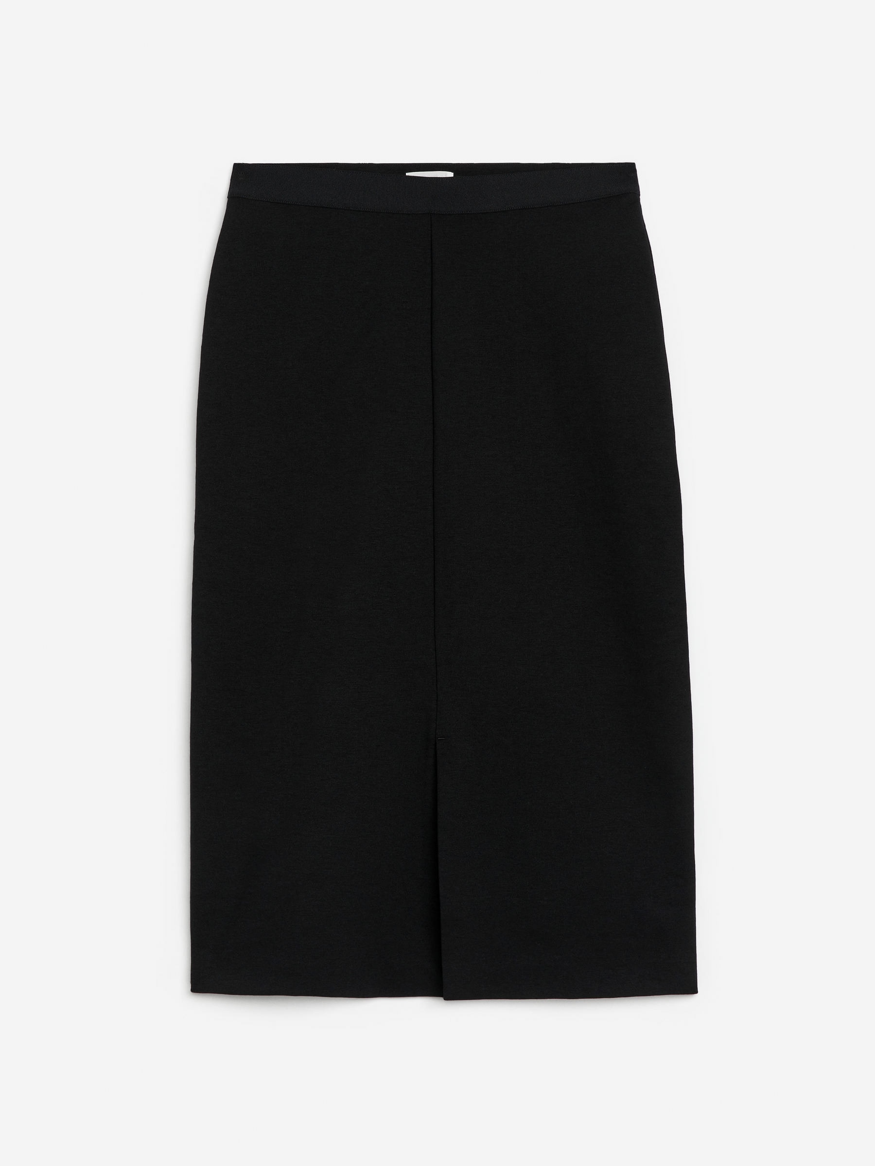 Slim Midi Skirt &amp;ndash; Black &amp;ndash; Women &amp;ndash; Arket Gb