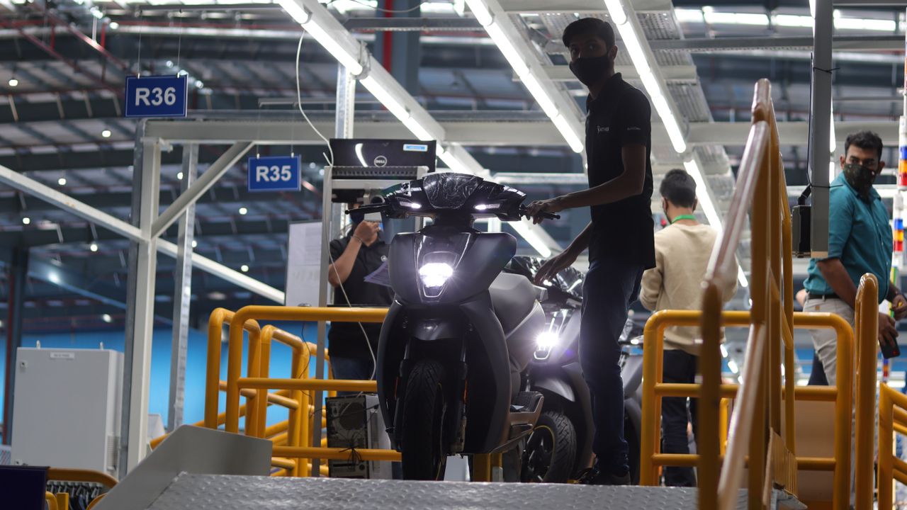 Ather Energy factory