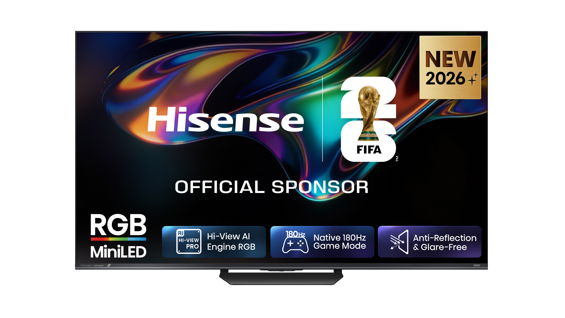 The new Hisense RGB MiniLED range