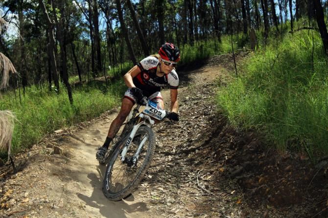 Jenni King on her final lap