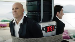 Bruce Willis deepfake in MegaFon advert