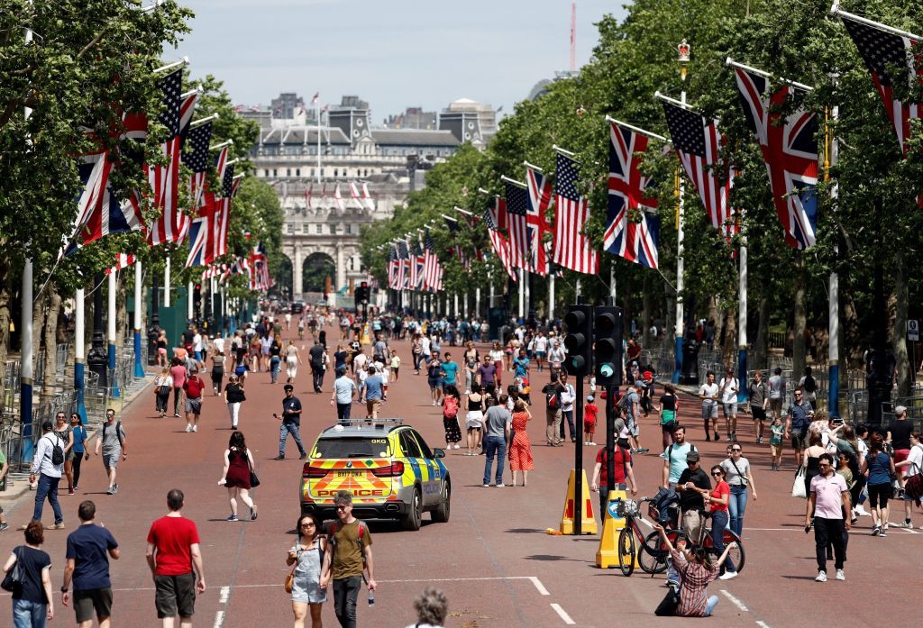 London prepares for President Trump