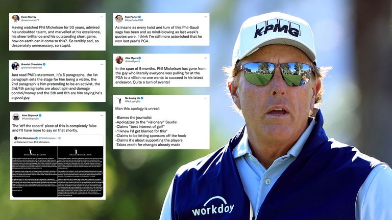 Phil Mickelson Apology