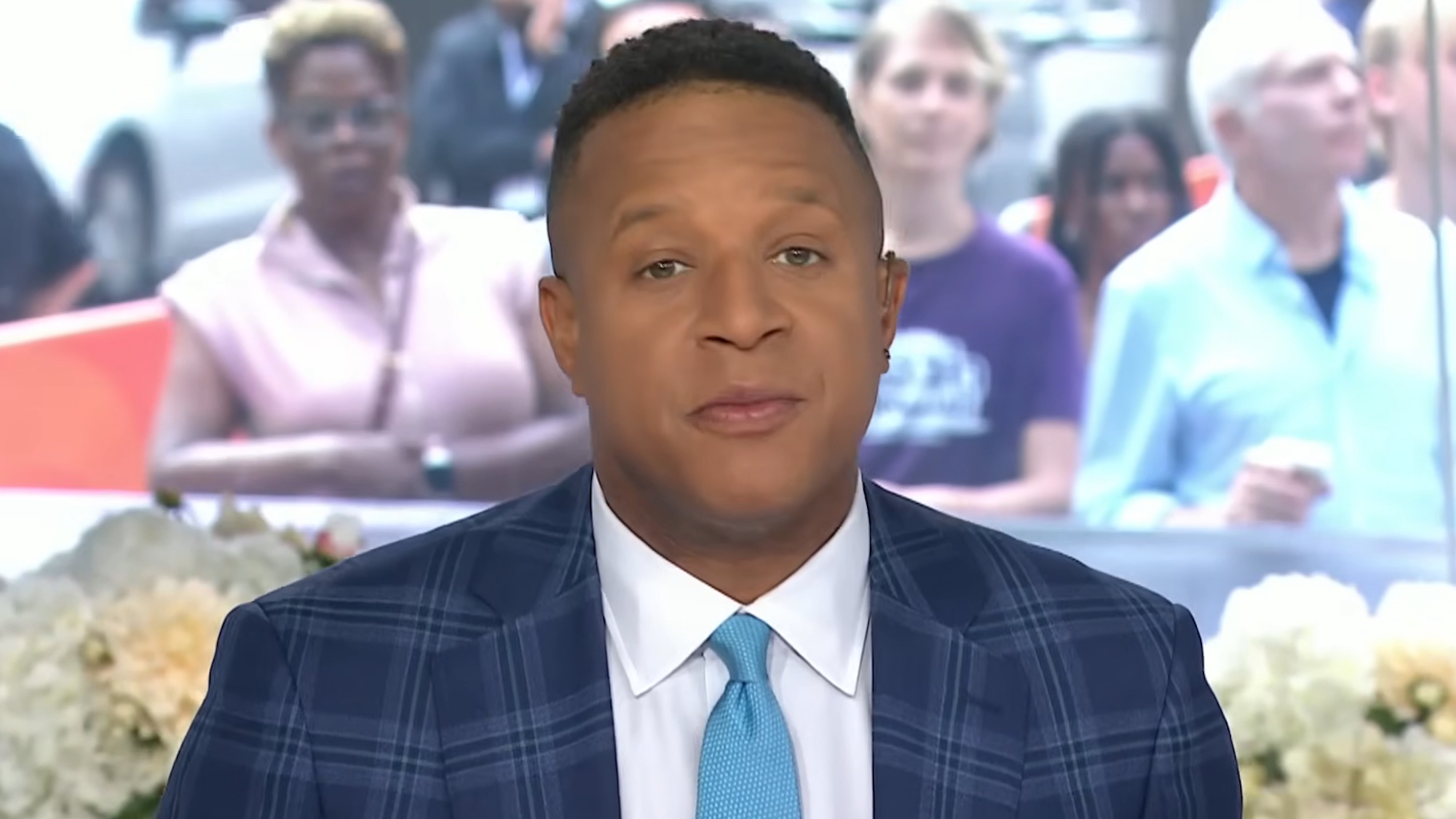 Craig Melvin is shown on TODAY.