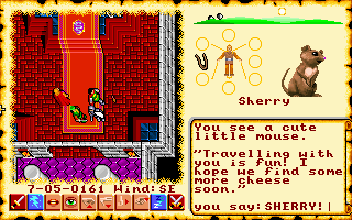 Sherry the Mouse in Ultima VI.
