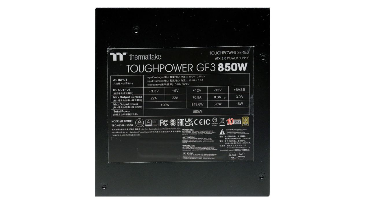 Thermaltake Toughpower GF3 850W