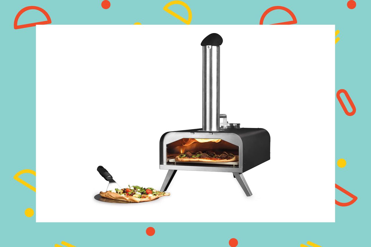 Salter Professional EK4923 Wood Pellet 12” Outdoor Portable Pizza Oven Amazon Black Friday