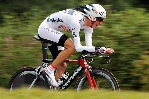 Luxembourger Andy Schleck (Team CSC - Saxo Bank) put in a performance good enough for 20th place.