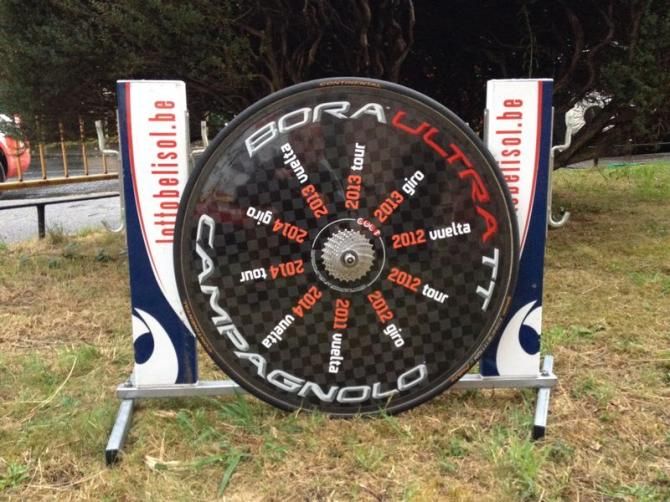 Adam Hansen's special disk wheel