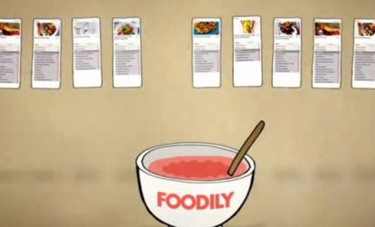Foodily uses social networking to help users find recipes that they and their friends might like.