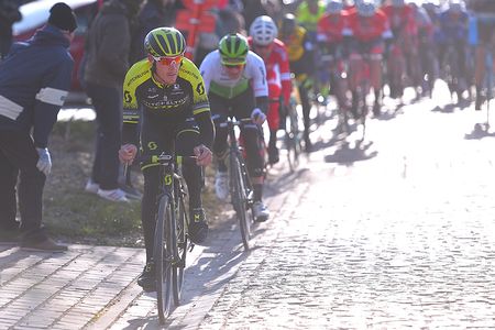 Matteo Trentin (Mitchelton-Scott) at Omloop Het Nieuwsblad