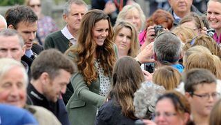 Kate Middleton makes her first public appearance in Anglesey