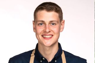 Peter Sawkins appearing on Bake Off in 2020