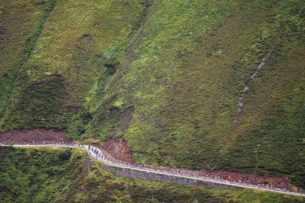 Back into the mountains on stage 14 of the Vuelta a Espana