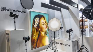 Elinchrom stand at TPS 2022