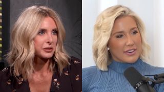 From left to right: screenshots of Lindsie Chrisley and Savannah Chrisley.