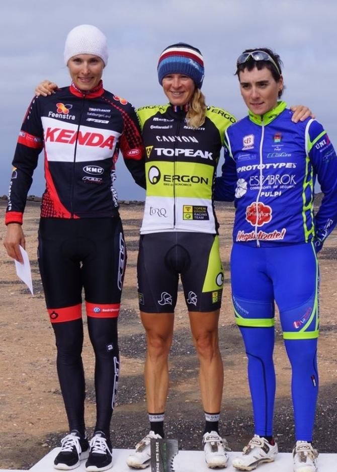 Blaza Klemencic (Feenstra-Felt MTB Team) (pictured on left)