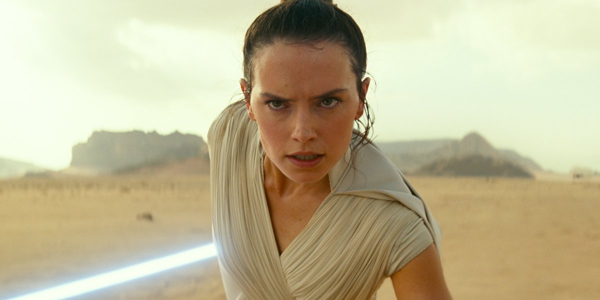 Daisy Ridley as Rey in Star Wars: Rise of Skywalker