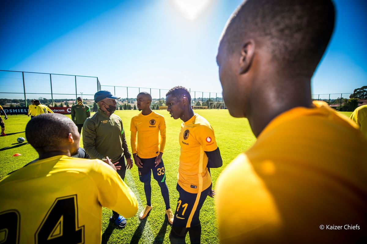 Kaizer Chiefs training session
